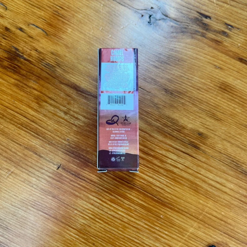 Camel Humps SHINY TRAP Lipstick Jeffree Star New in Box Toasty Peach creamy